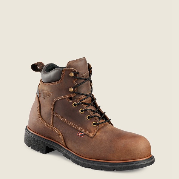 Botas de Trabajo Red Wing Hombre Marrom - Dynaforce® - 6-Inch Soft Toe - 206-STHIFQ